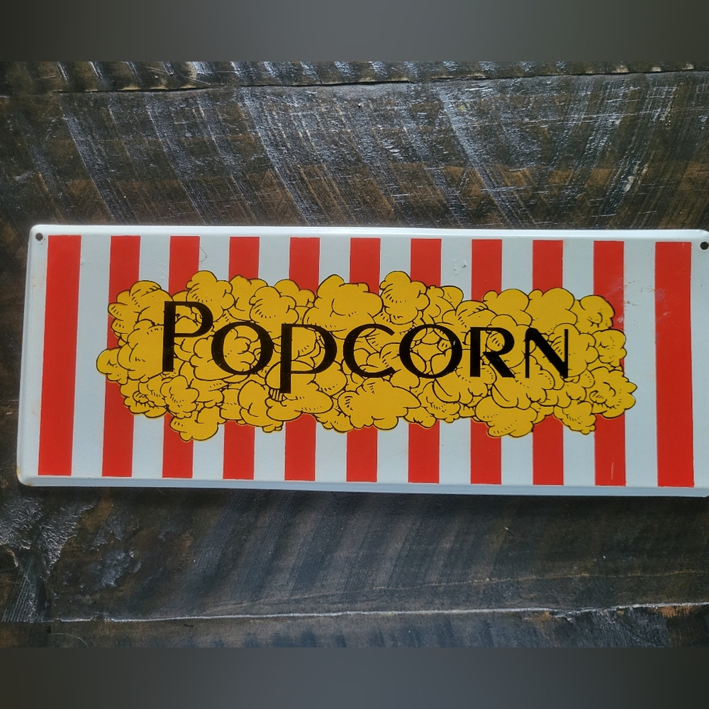 Tin sign